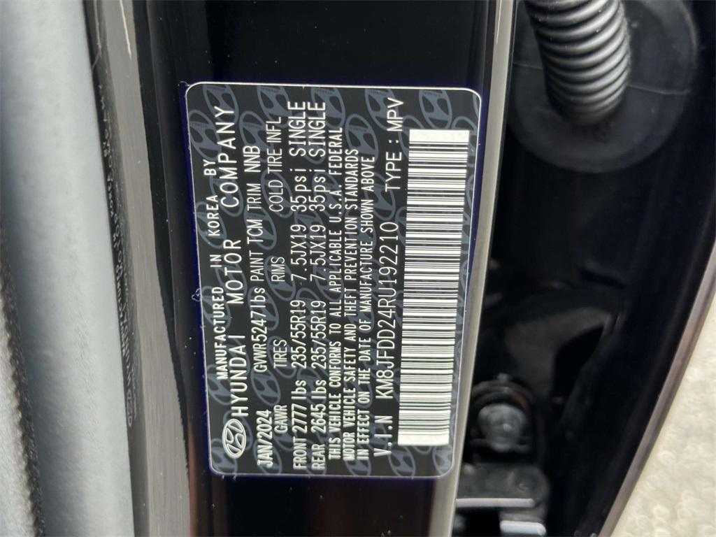 used 2024 Hyundai TUCSON Plug-In Hybrid car, priced at $34,295