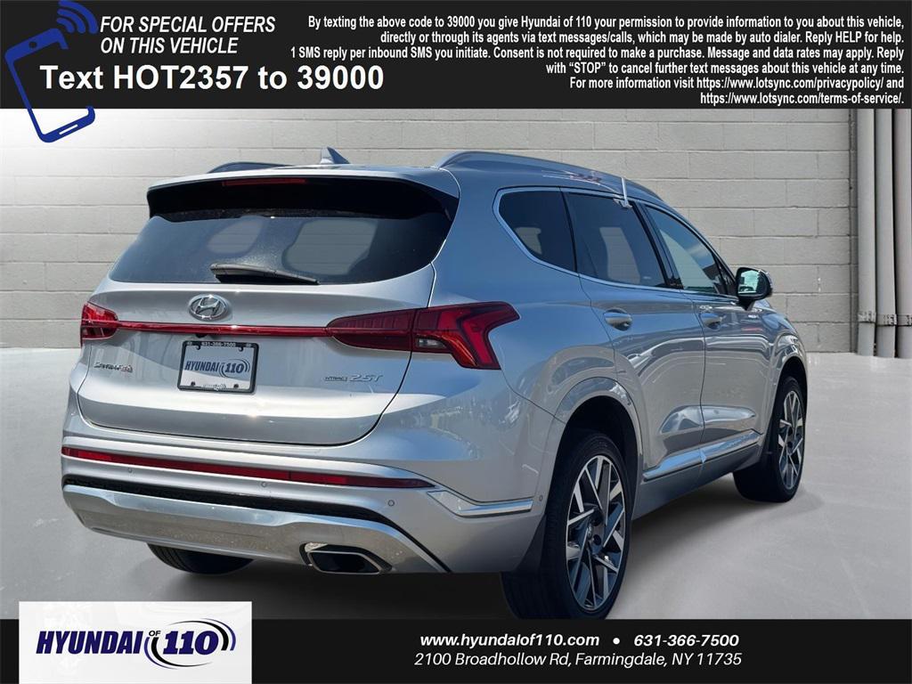 used 2022 Hyundai Santa Fe car, priced at $25,595