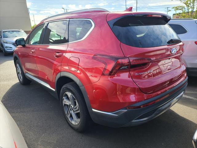 used 2021 Hyundai Santa Fe car, priced at $20,995