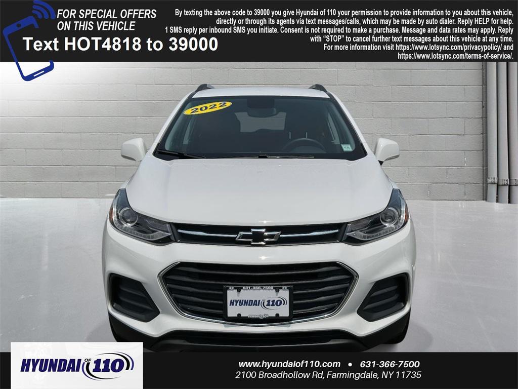 used 2022 Chevrolet Trax car, priced at $16,595