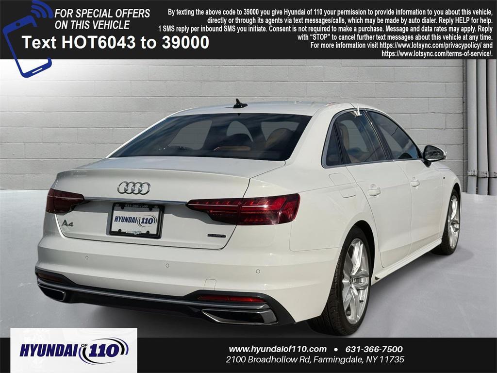 used 2024 Audi A4 car, priced at $26,995