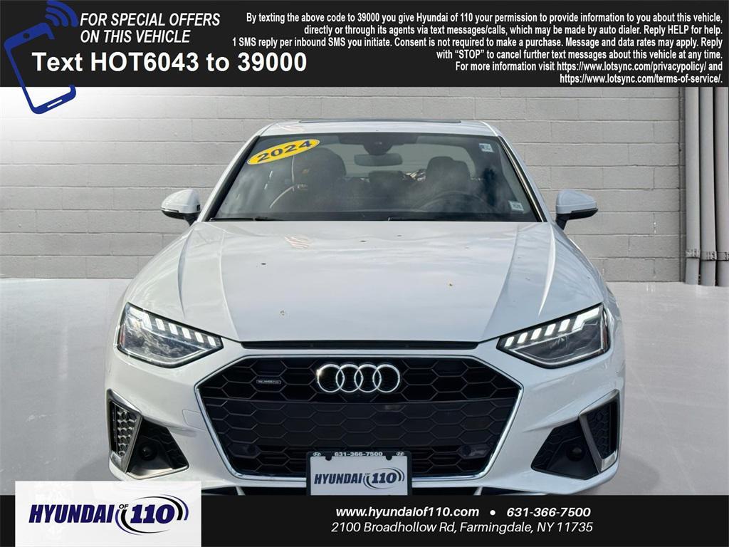 used 2024 Audi A4 car, priced at $26,995