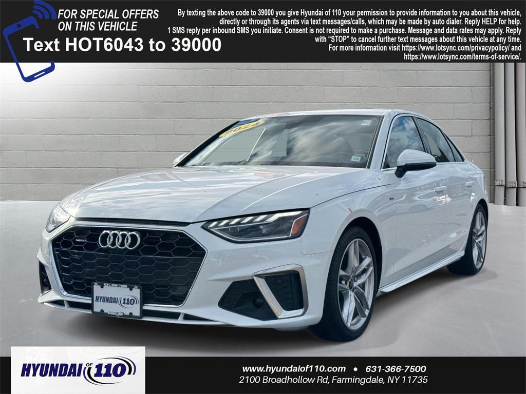 used 2024 Audi A4 car, priced at $26,995