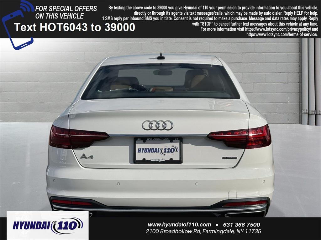 used 2024 Audi A4 car, priced at $26,995