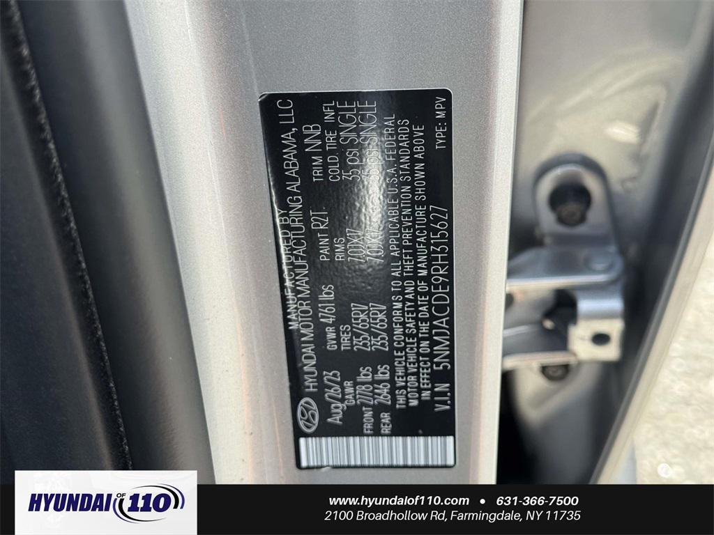 used 2024 Hyundai Tucson car, priced at $22,295