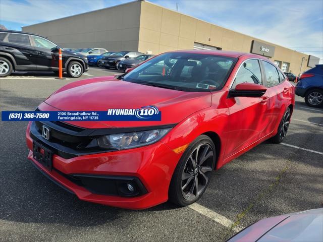 used 2021 Honda Civic car, priced at $17,890