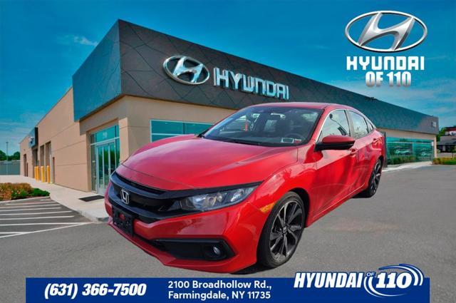 used 2021 Honda Civic car, priced at $16,995