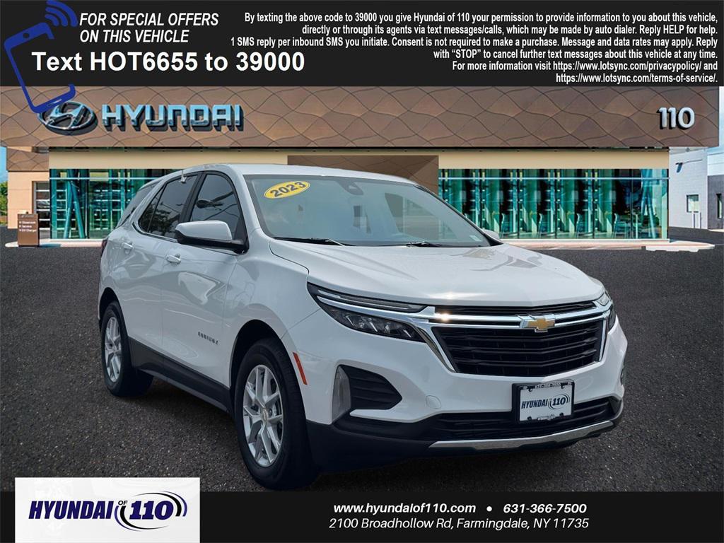 used 2023 Chevrolet Equinox car, priced at $23,880
