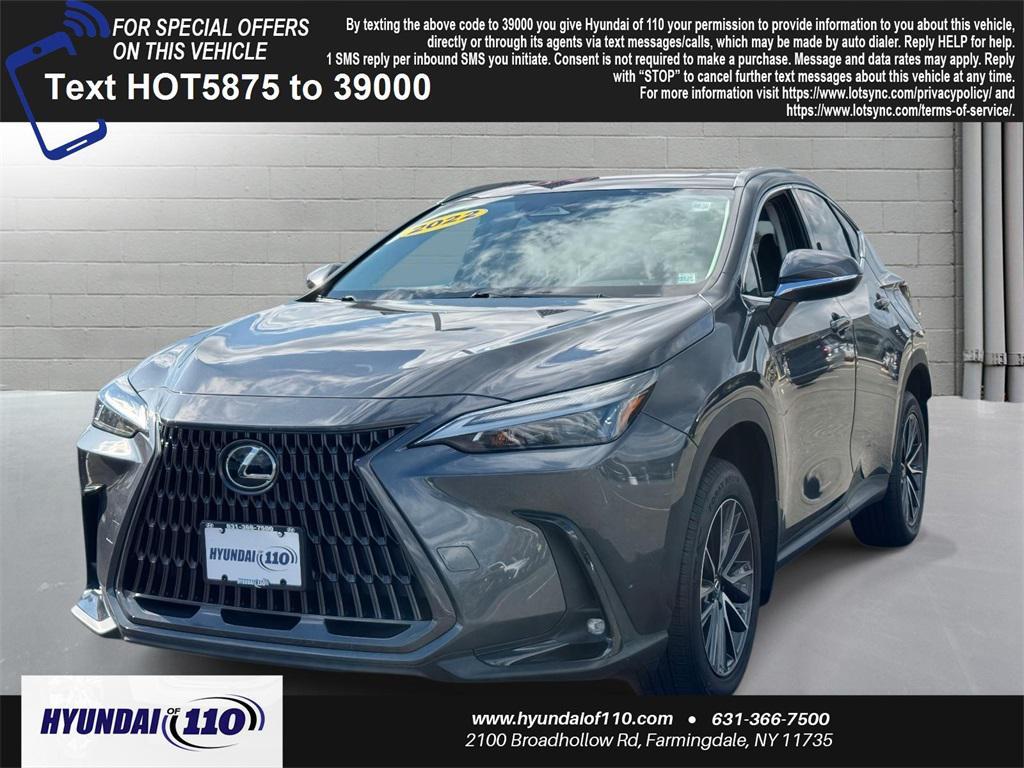 used 2022 Lexus NX 350 car, priced at $31,995