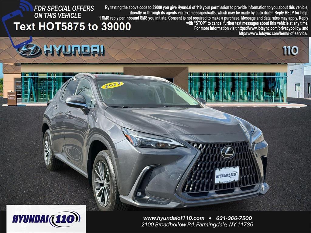 used 2022 Lexus NX 350 car, priced at $32,995