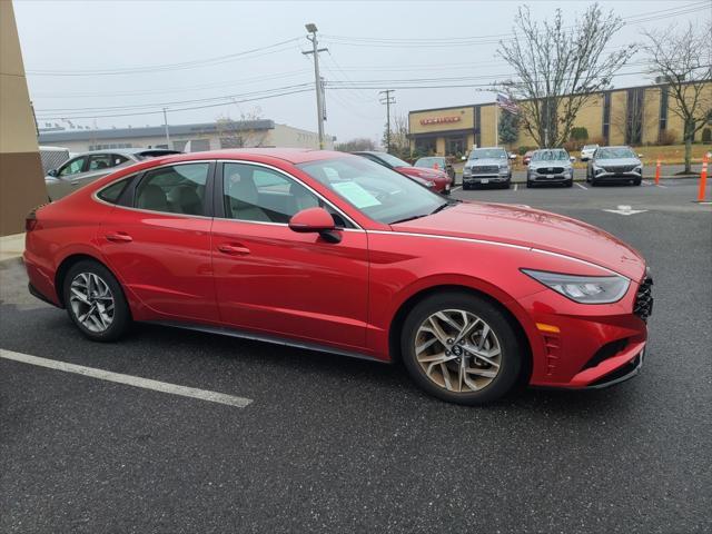 used 2021 Hyundai Sonata car, priced at $18,495