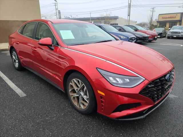 used 2021 Hyundai Sonata car, priced at $18,495