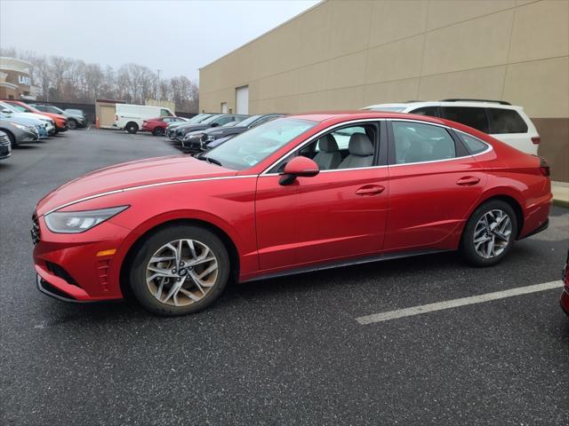 used 2021 Hyundai Sonata car, priced at $18,495