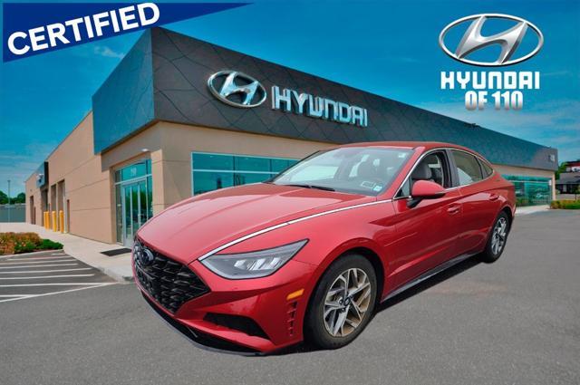 used 2021 Hyundai Sonata car, priced at $18,495