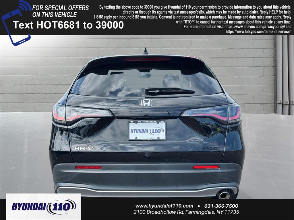 used 2023 Honda HR-V car, priced at $24,495