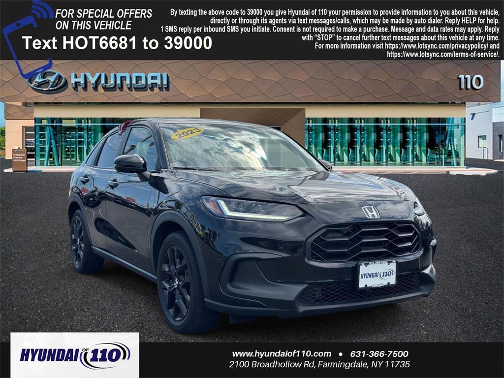 used 2023 Honda HR-V car, priced at $24,495
