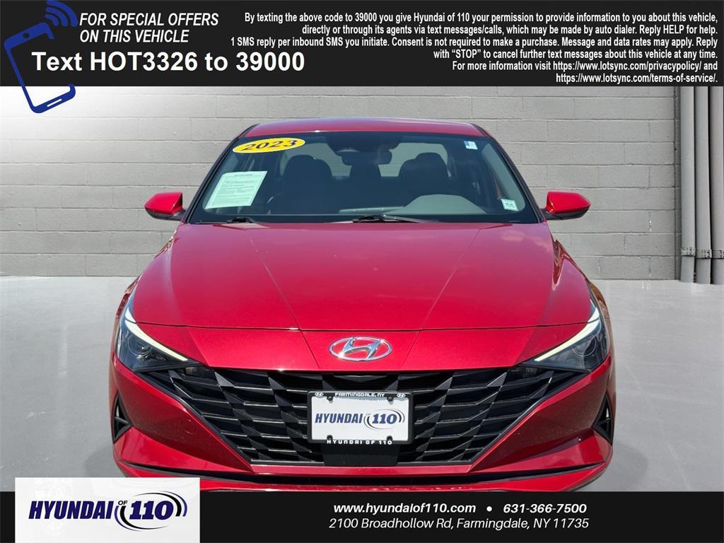 used 2023 Hyundai Elantra car, priced at $16,295