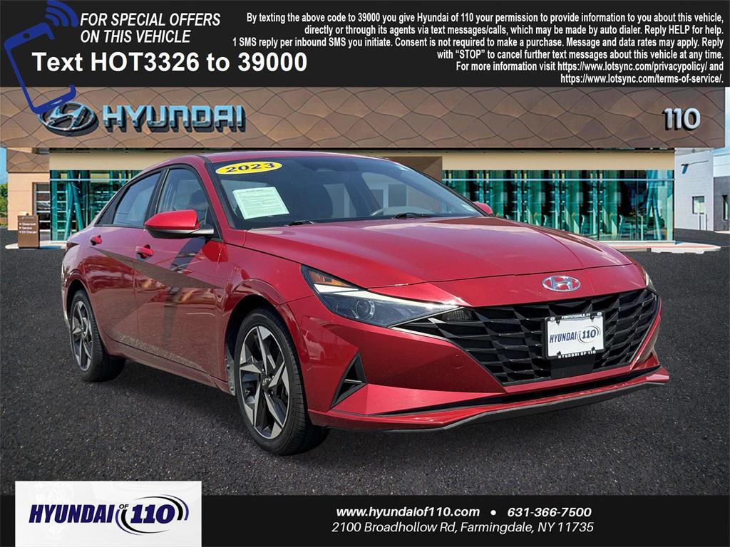 used 2023 Hyundai Elantra car, priced at $18,995