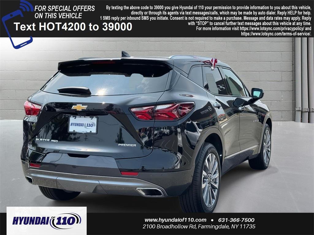 used 2022 Chevrolet Blazer car, priced at $28,595