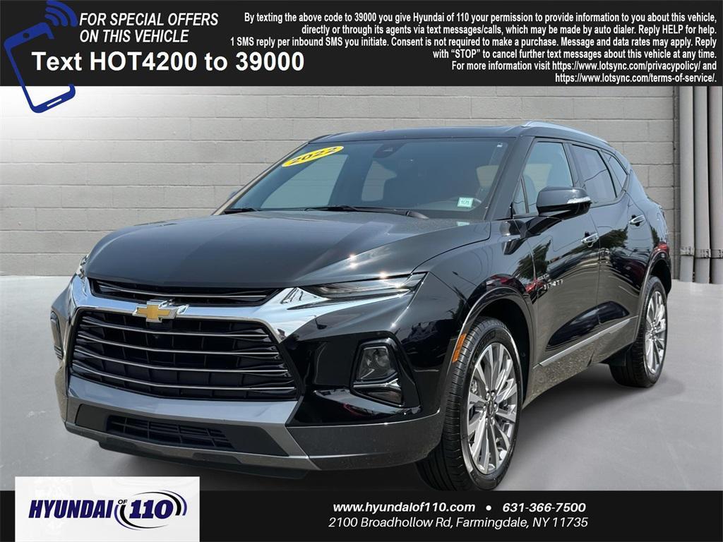 used 2022 Chevrolet Blazer car, priced at $28,595