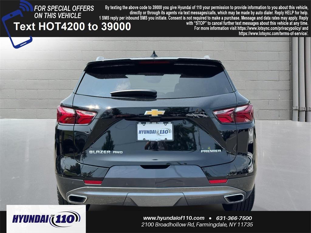 used 2022 Chevrolet Blazer car, priced at $28,595