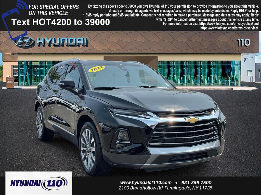 used 2022 Chevrolet Blazer car, priced at $28,595