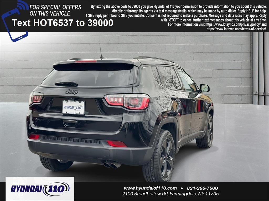 used 2021 Jeep Compass car, priced at $15,495
