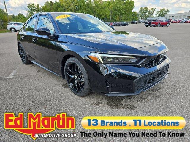 new 2026 Honda Civic car, priced at $27,990