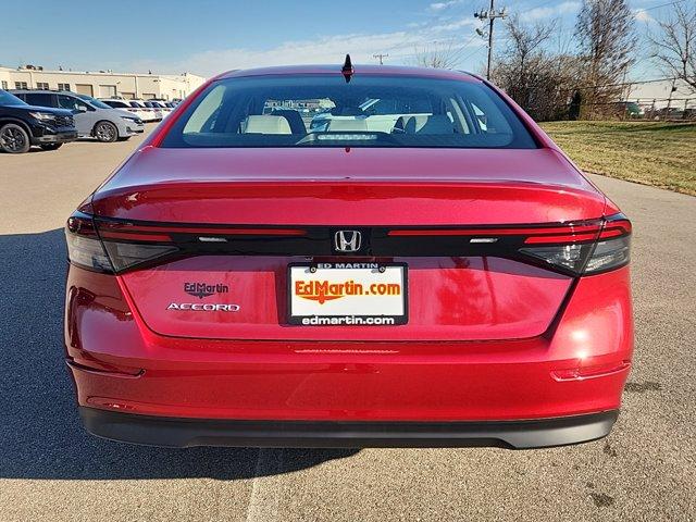 new 2025 Honda Accord car, priced at $30,910