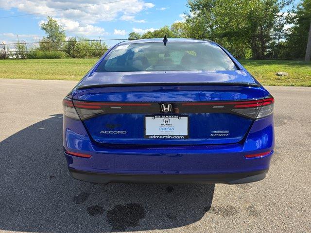 used 2025 Honda Accord Hybrid car, priced at $32,000