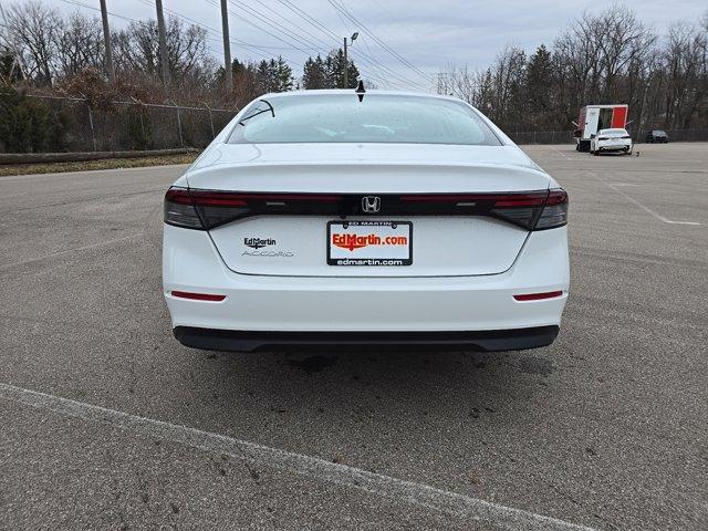 new 2025 Honda Accord car, priced at $30,910