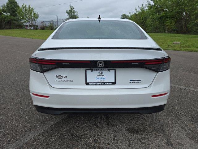 used 2025 Honda Accord Hybrid car, priced at $31,450