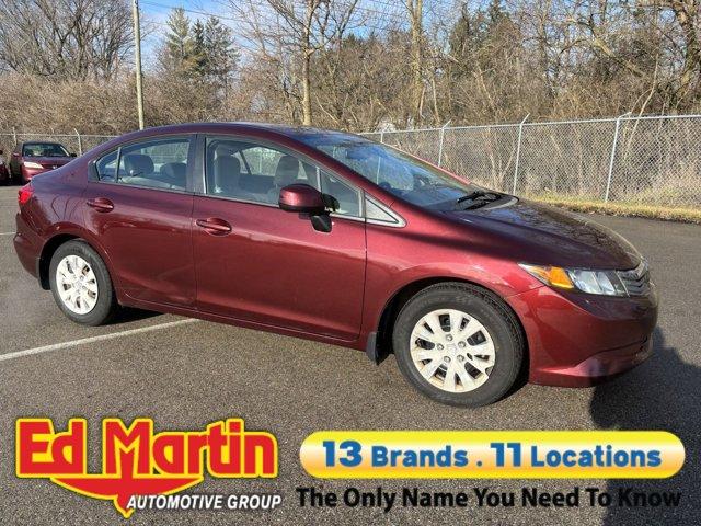 used 2012 Honda Civic car, priced at $9,850