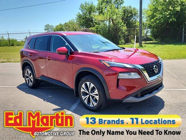 used 2021 Nissan Rogue car, priced at $24,638