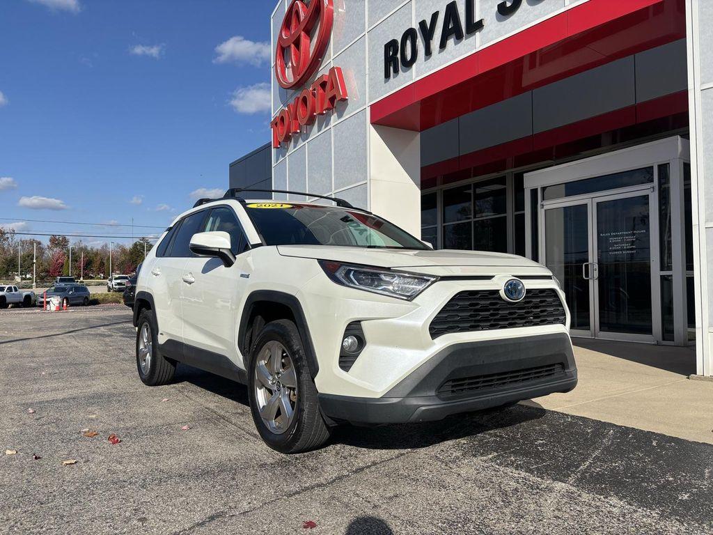 used 2021 Toyota RAV4 Hybrid car, priced at $24,266