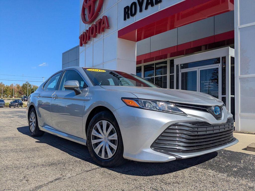 used 2018 Toyota Camry Hybrid car, priced at $16,721