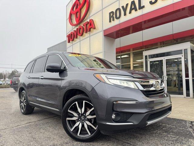 used 2021 Honda Pilot car, priced at $27,641