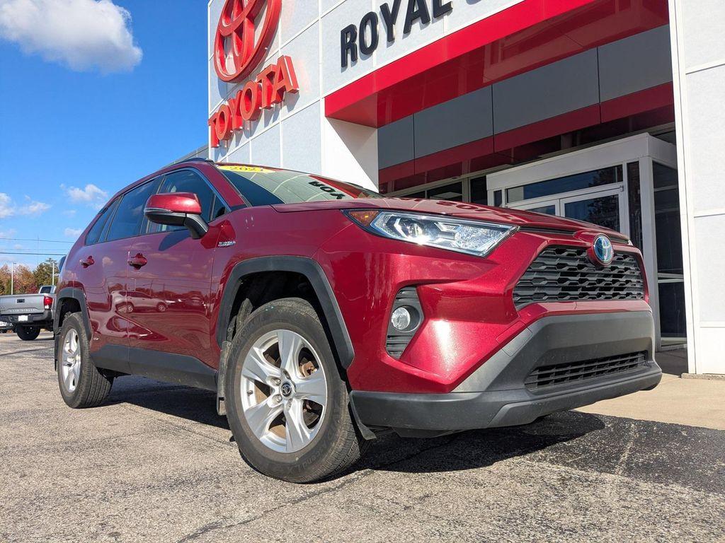 used 2021 Toyota RAV4 Hybrid car, priced at $29,999
