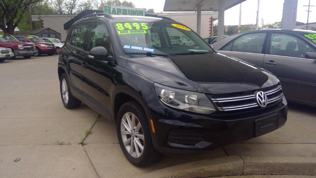 used 2018 Volkswagen Tiguan Limited car, priced at $8,495