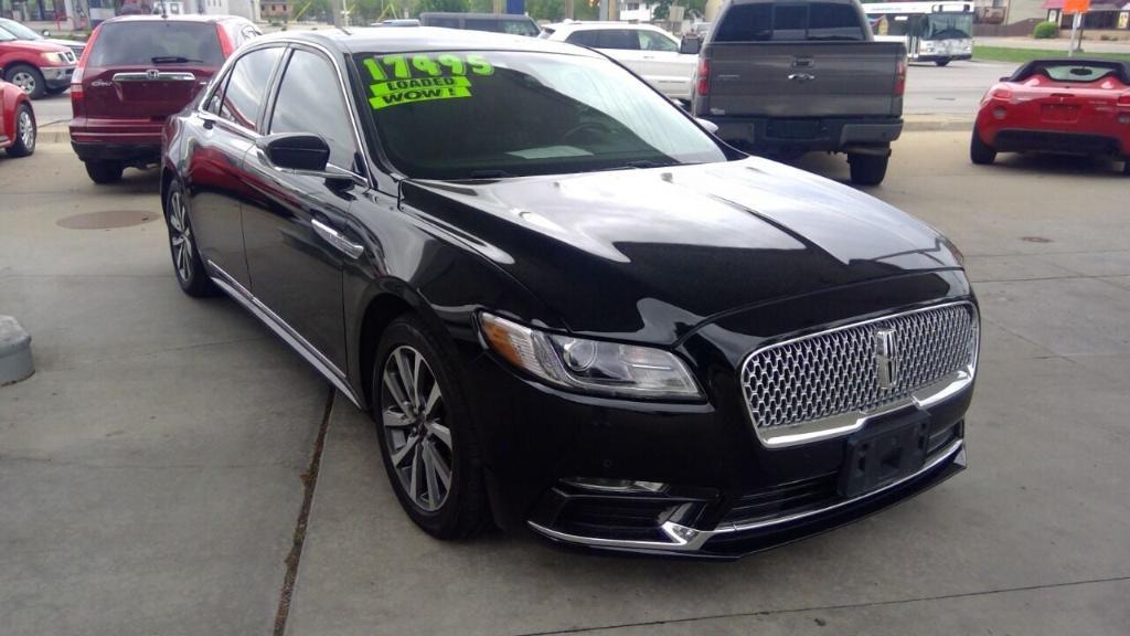 used 2017 Lincoln Continental car, priced at $17,495