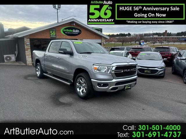 used 2021 Ram 1500 car, priced at $38,956