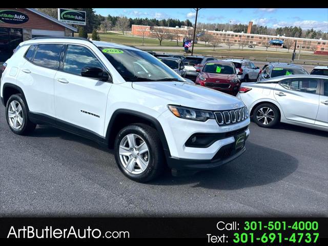 used 2022 Jeep Compass car, priced at $23,956