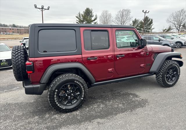 used 2021 Jeep Wrangler car, priced at $32,956