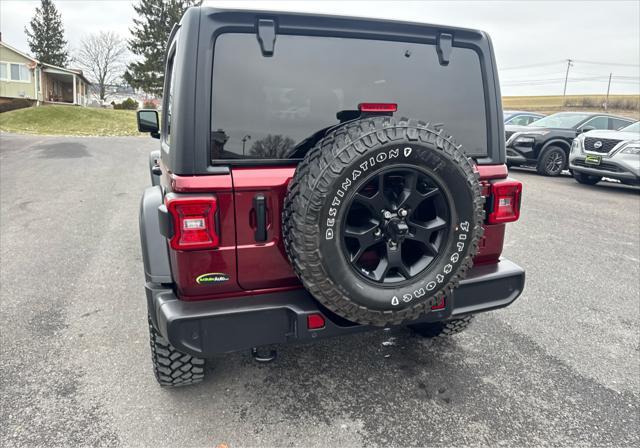 used 2021 Jeep Wrangler car, priced at $32,956