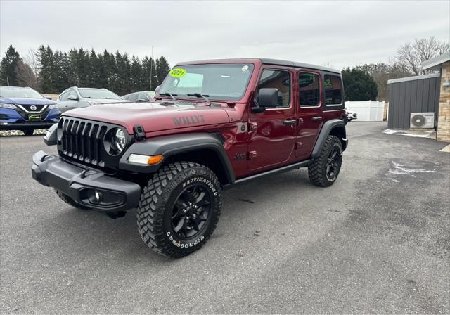 used 2021 Jeep Wrangler car, priced at $32,956