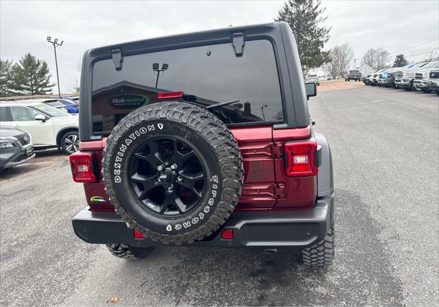 used 2021 Jeep Wrangler car, priced at $32,956