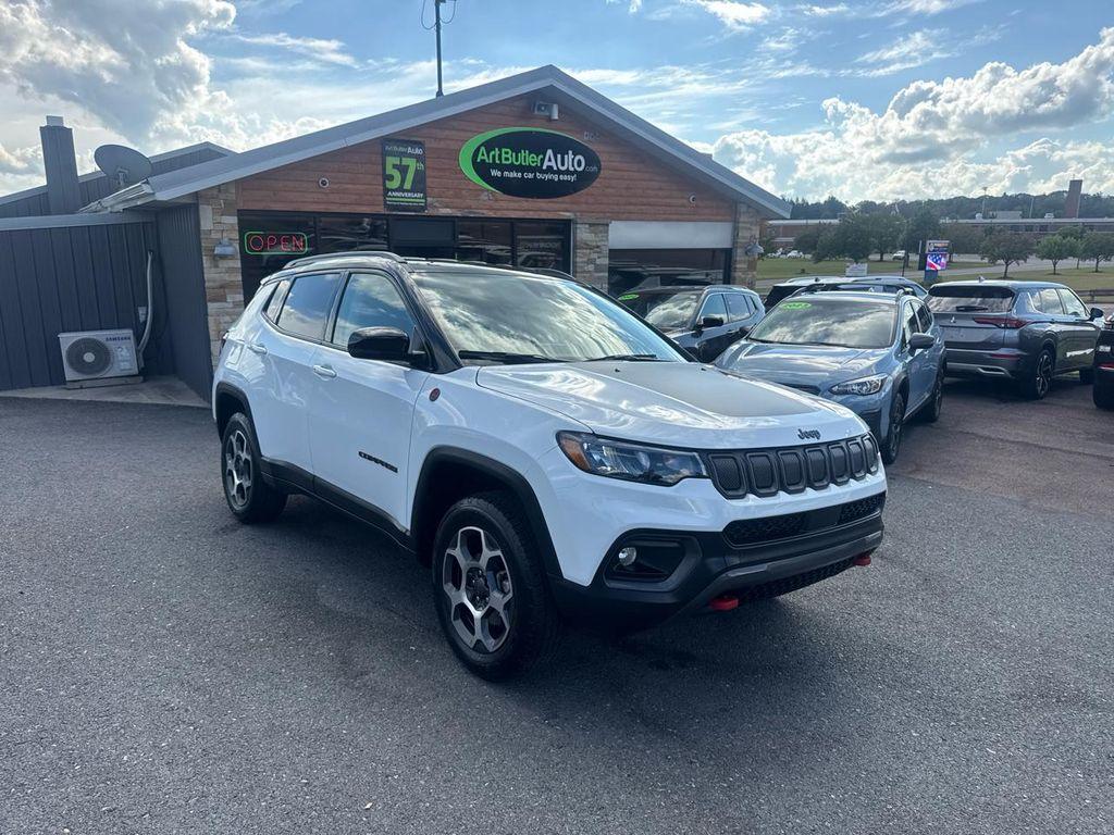 used 2022 Jeep Compass car, priced at $23,957