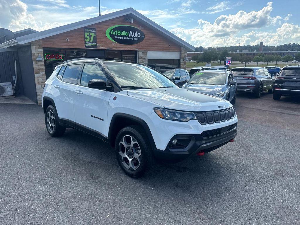 used 2022 Jeep Compass car, priced at $23,957