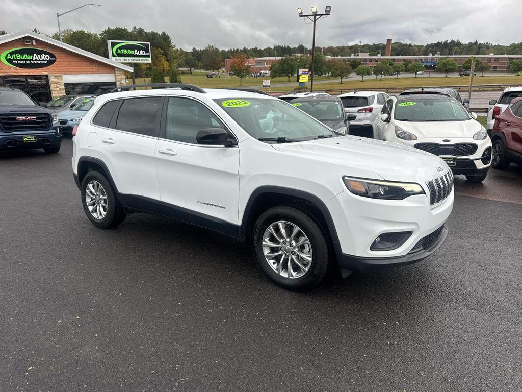 used 2022 Jeep Cherokee car, priced at $24,957