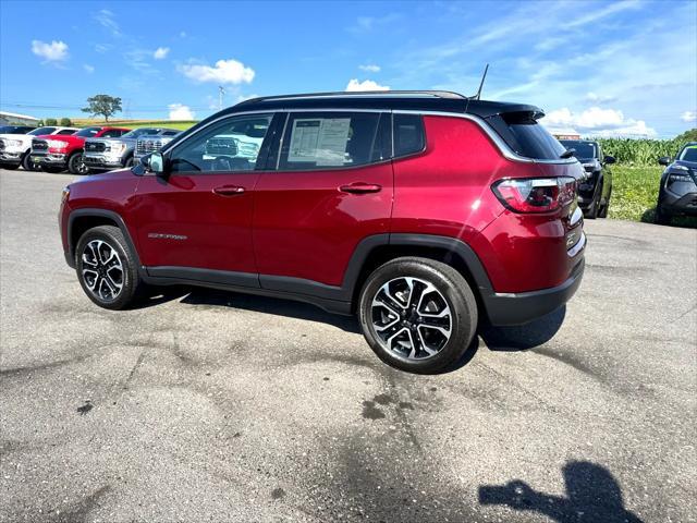 used 2022 Jeep Compass car, priced at $24,957